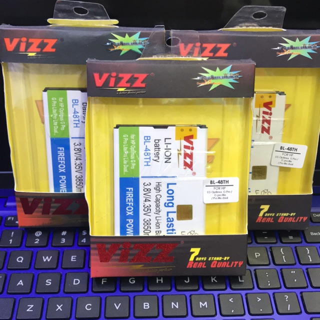 VIZZ Baterai Original Vizz Double Power LG OPTIMUS G PRO / BL-48TH 3850mah