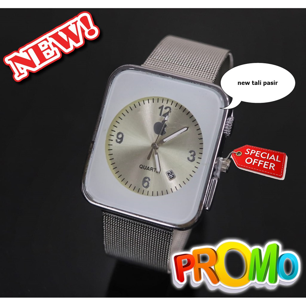 JAM TANGAN WANITA / JAM TANGAN CEWEK IPHONE TALI PASIR NEW