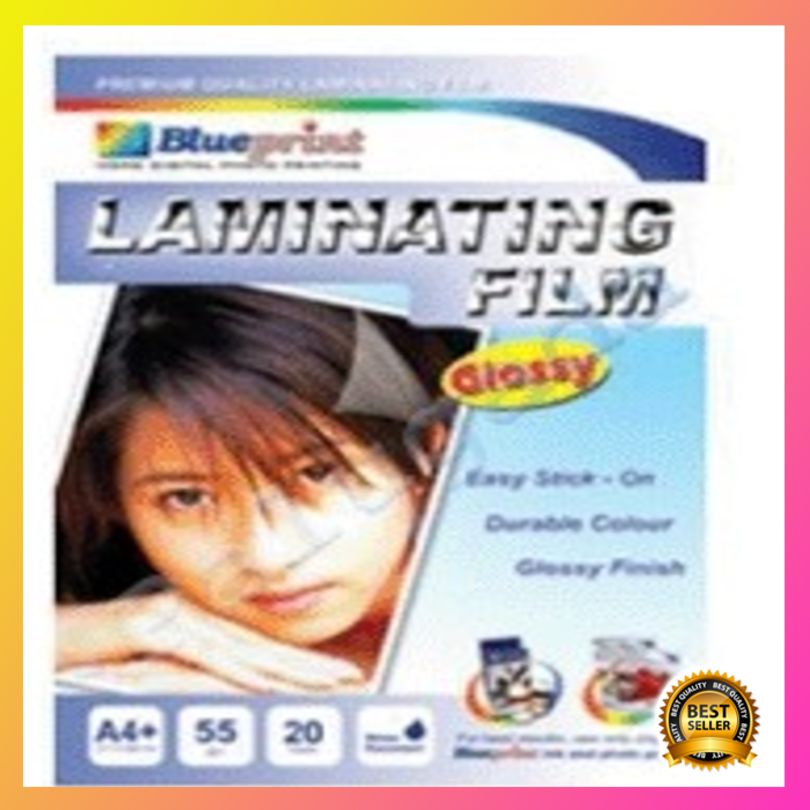 

Diskon Blueprint BP-GFA455 Laminating Glossy Film A4