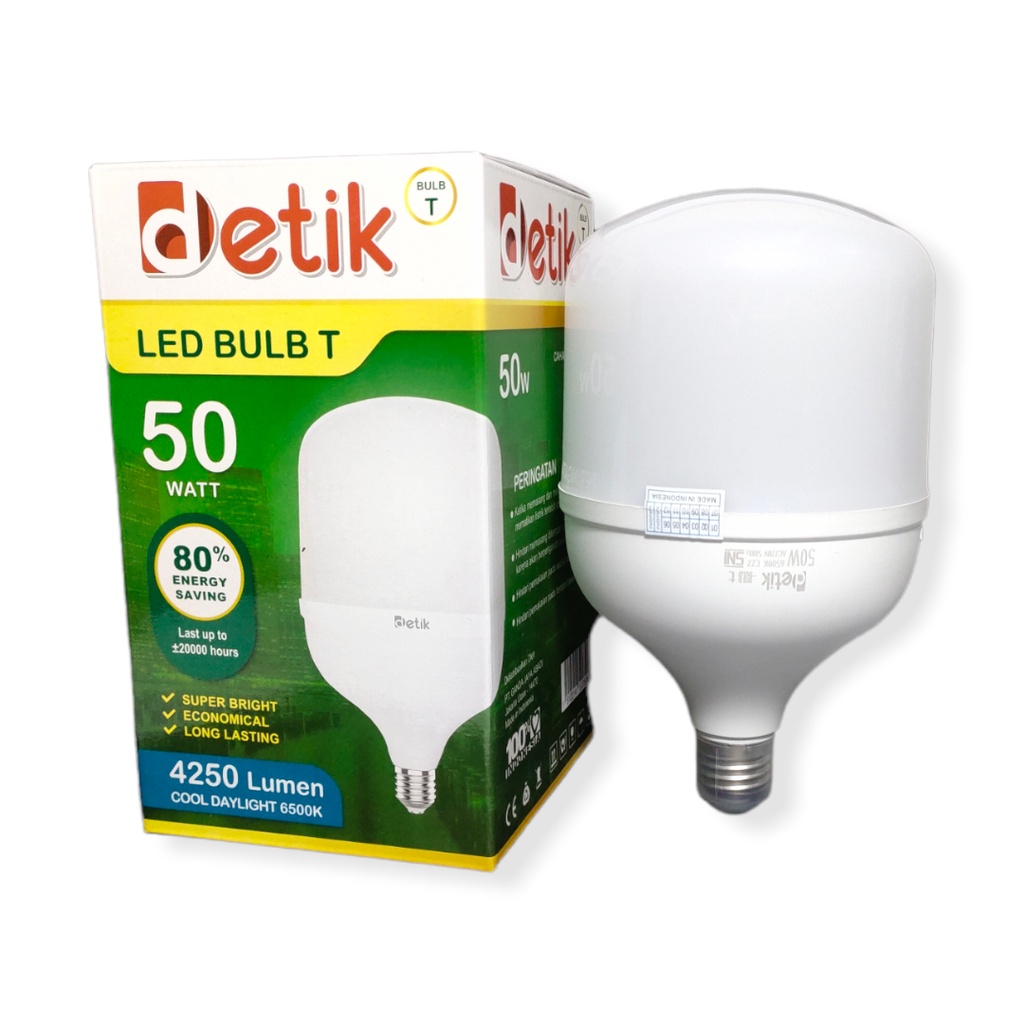 DETIK Lampu LED Capsule 50 Watt - Cahaya Putih (Garansi 1 Tahun)