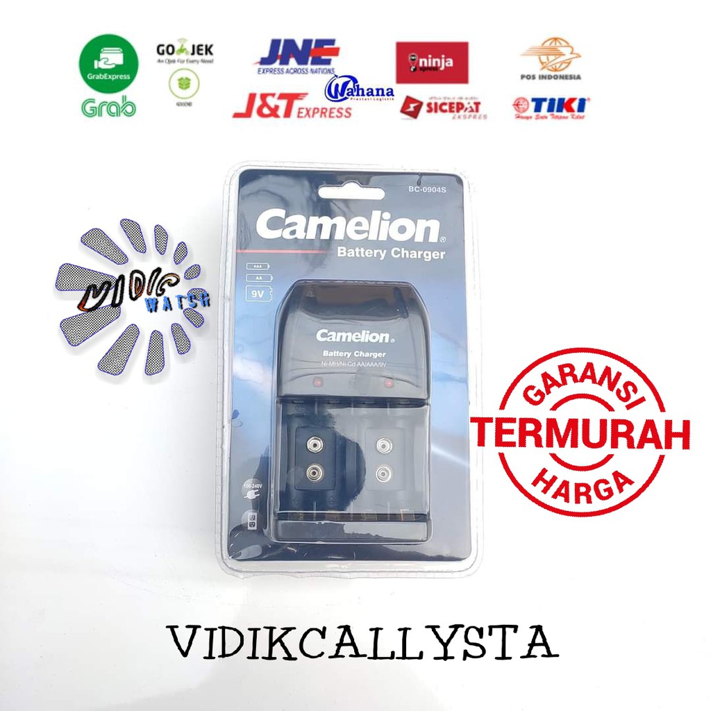 CAMELION BC-0904S ORIGINAL Charger battery AA AAA 9V Camelion Best brand Terbaik