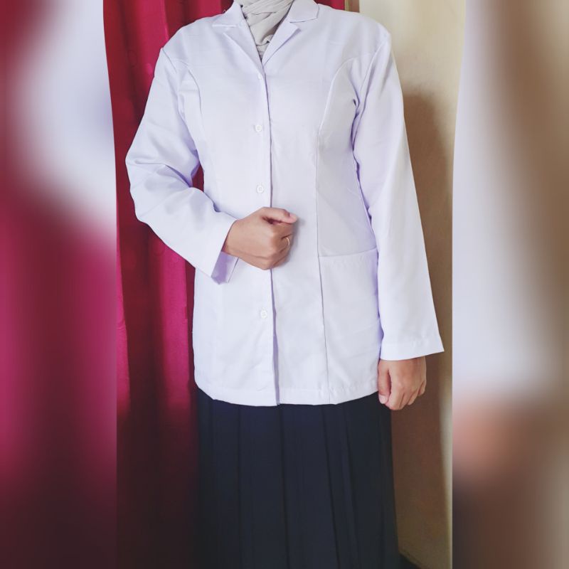 Baju Dinas Putih wanita Baju Putih PNS/ASN, Guru, Kemeja kerja wanita, Baju Pdh Putih Pangkat