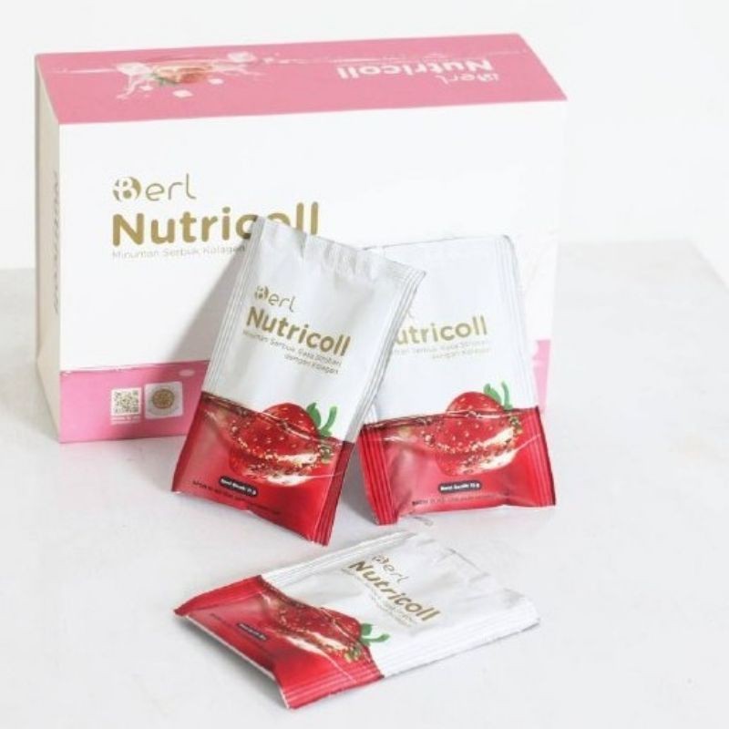 

Ecer Satuan - Minuman Collagen Kolagen B Erl Nutricoll dengan Rasa strawberry