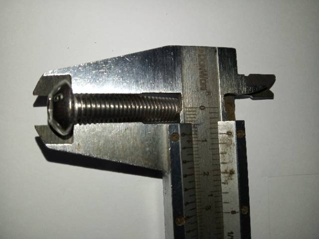 Button L M8 X 35 (3.5cm) stainless 304