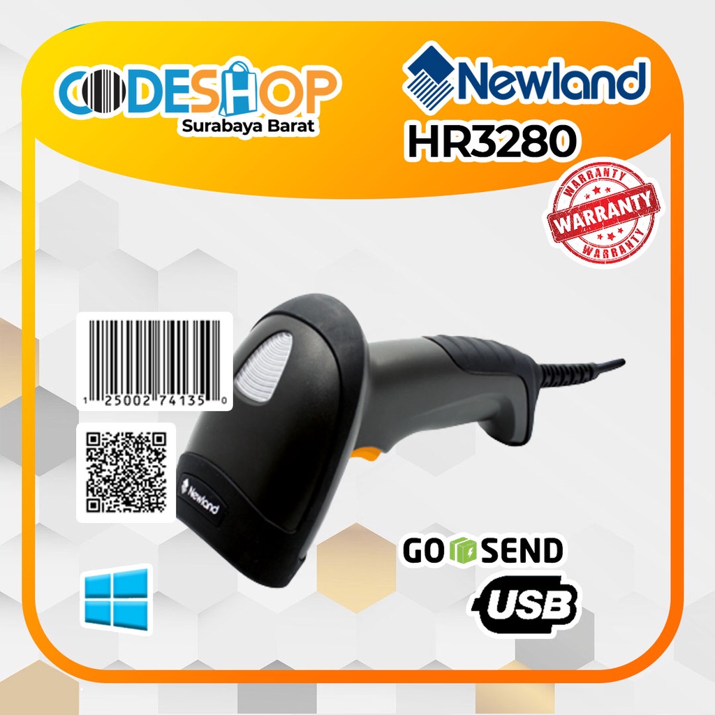 Scanner Barcode Newland HR 3280 1d 2d Usb