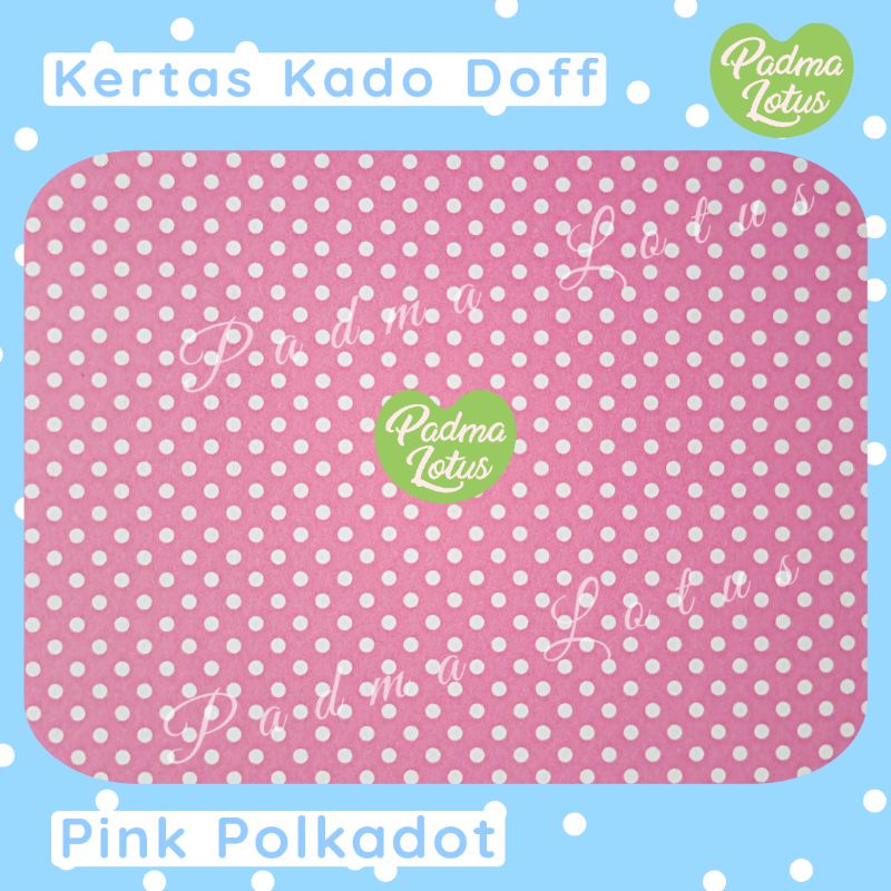 Kertas Kado Polkadot