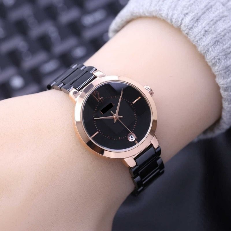 (BISA COD) BEST SELLER! JAM TANGAN FASHION WANITA KACA BELIMBING TANGGAL AKTIF