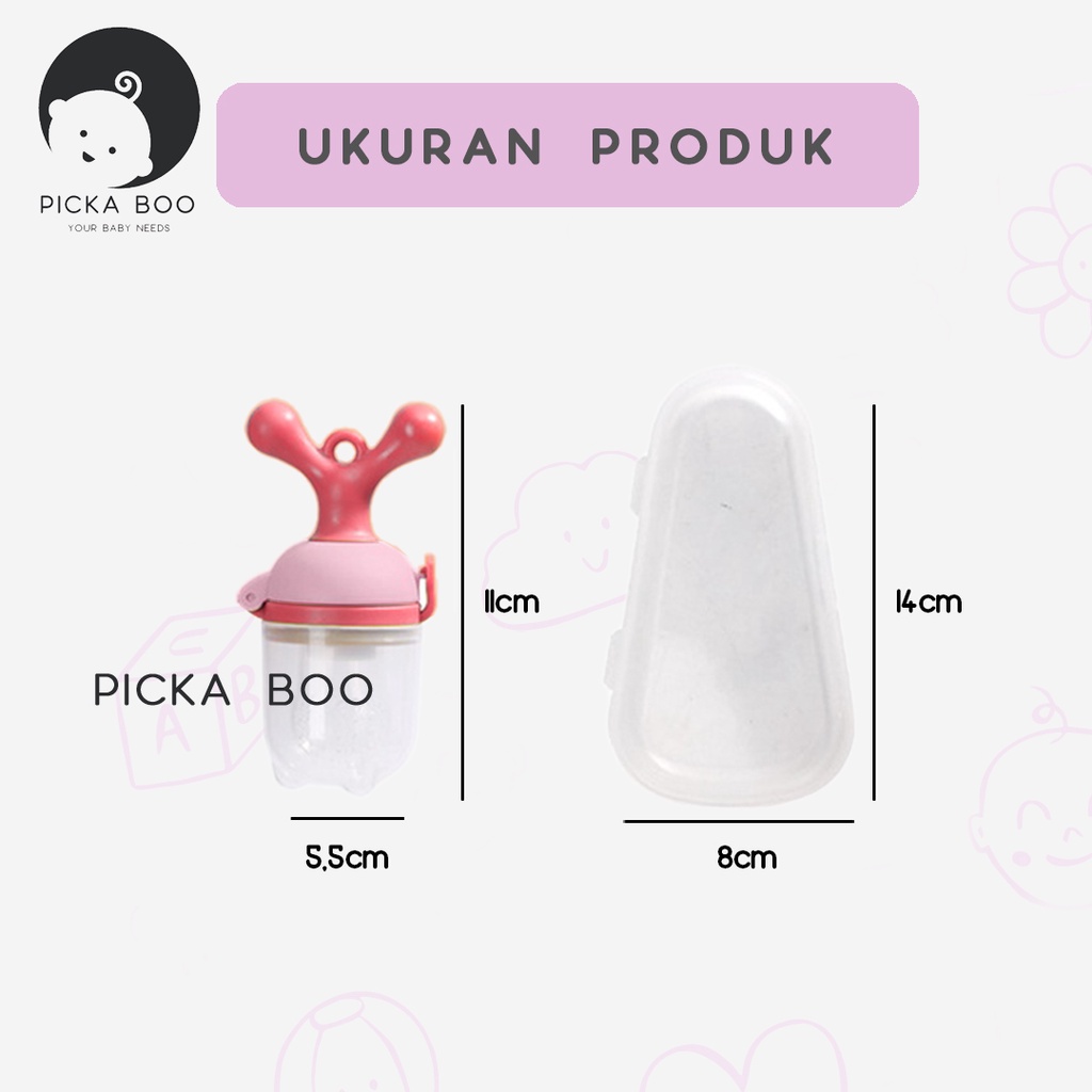 PICKA BOO Dot Buah Empeng Bayi Mpasi