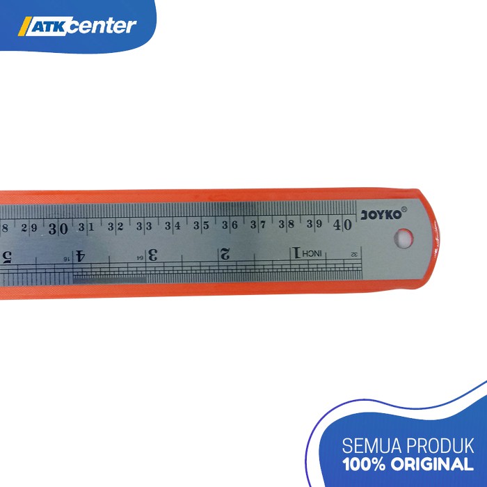 

Penggaris / Garisan Besi Stainless Steel Joyko 40 cm