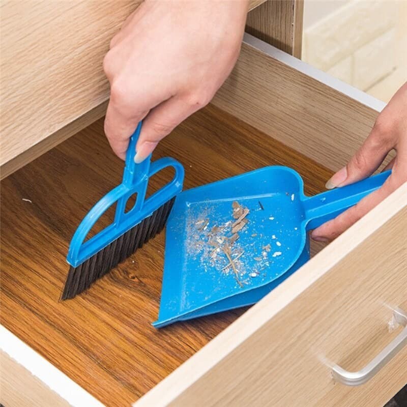 Sapu Mini Plus Serokan - Sapu Plus Pengki Set - Dustpan Set