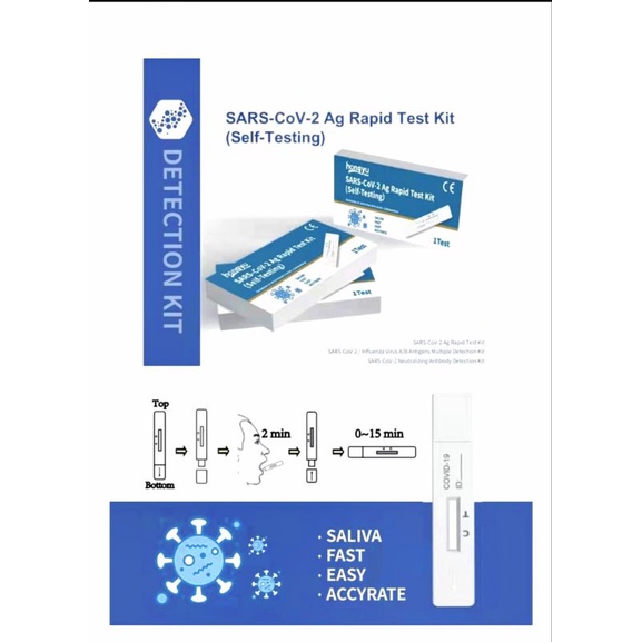 Lollipop Saliva Antigen Self Test