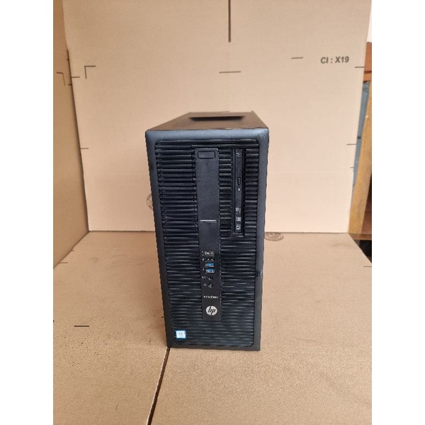 pc hp elitdesk 800 g2 tower core i7 6700 ram 8 gb hdd 1 tera mantap