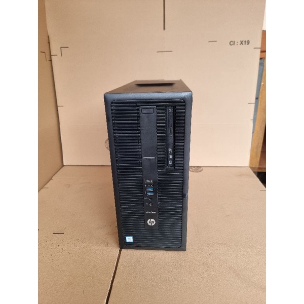 pc hp elitdesk 800 g2 tower core i7 6700 ram 8 gb hdd 1 tera mantap