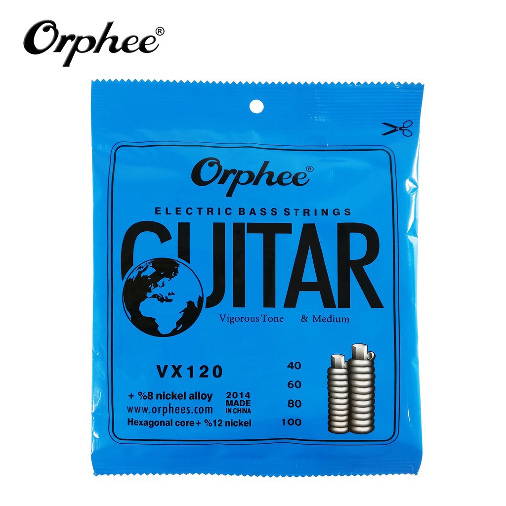 Orphee VX120 Senar Bass Elektrik 4 Senar 40-100