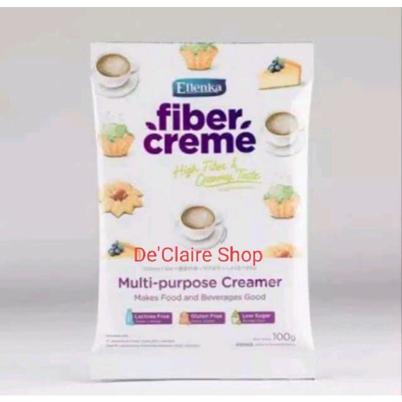 

Ellenka Fiber Cream 100gr Sachet Santan Krimer