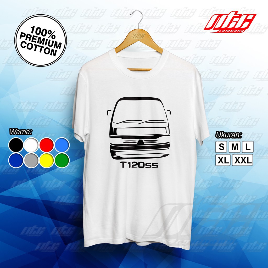Kaos / T-shirt / Baju Mobil Mitsubishi T120ss Keren Terbaru  -MITRA