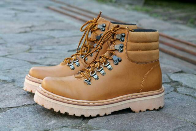 100% FULL LEATHER SEPATU BOOT KULIT OUTDOOR BLACKMASTER TIGER ORIGINAL OUTDOOR BOOTS