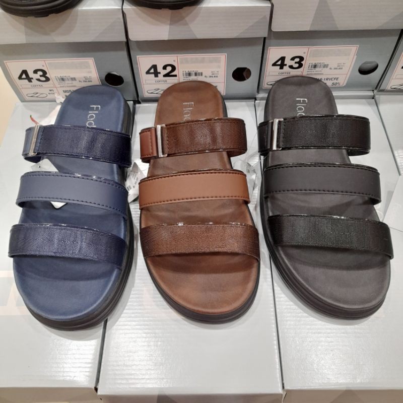 sandal slop  pria fladeo