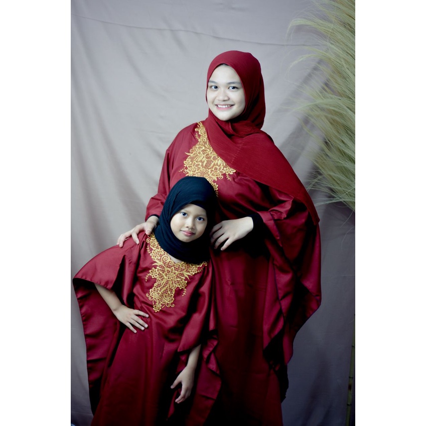 Kaftan Couple Ibu & Anak / Couple Mom & Kid - Pink rafa.