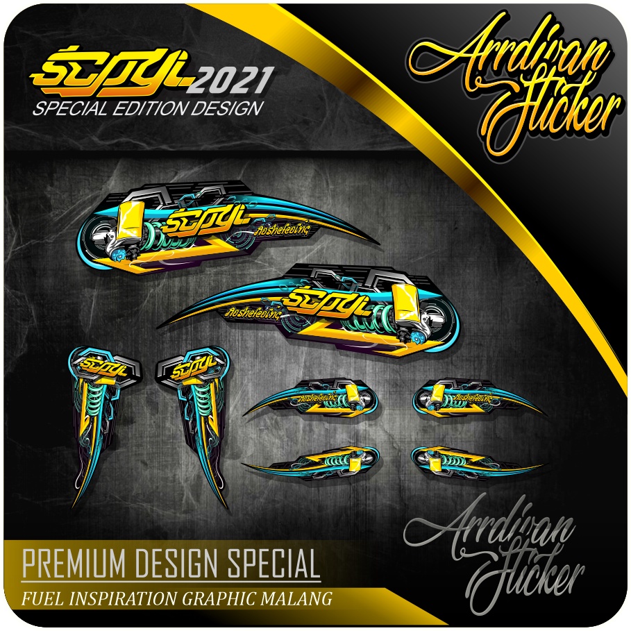 STRIPING SCOOPY NEW 2020 2021 / STRIPING SCOOPY NEW THAILOOK