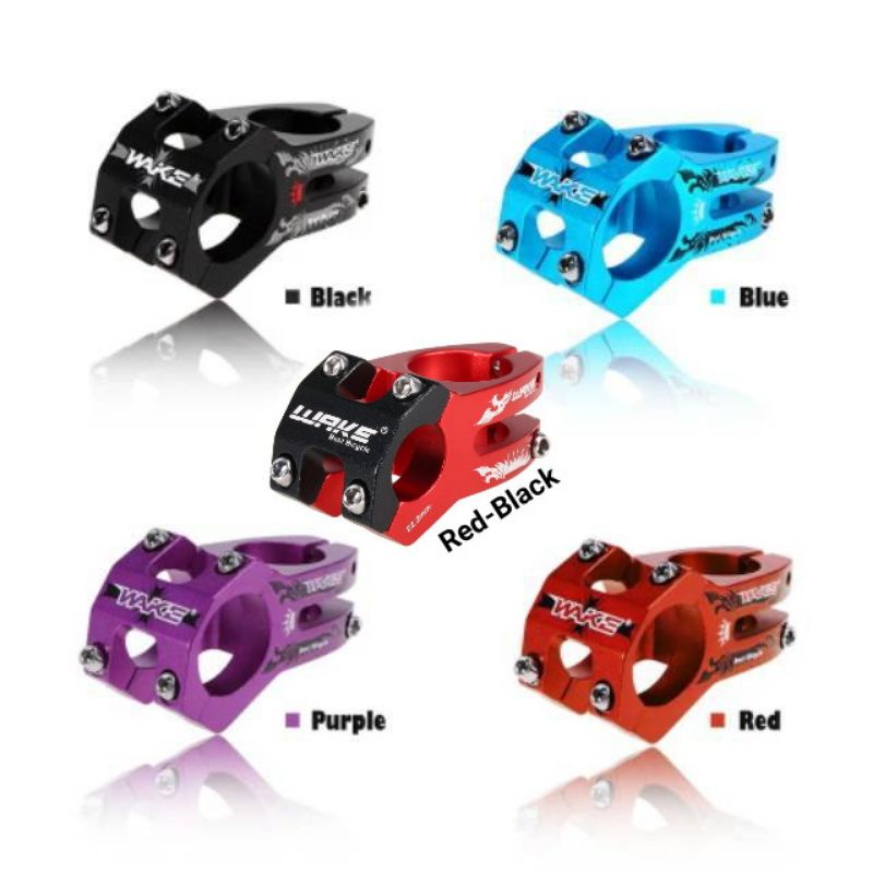 Stem Pendek Wake / Stem Oversize Wake / Stem OS / Stem 40mm / Stem Sepeda / Cokol Stang