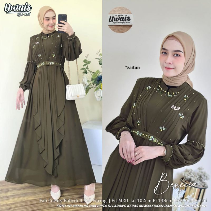 Benecia Maxy Ori Uwais Gamis Kondangan