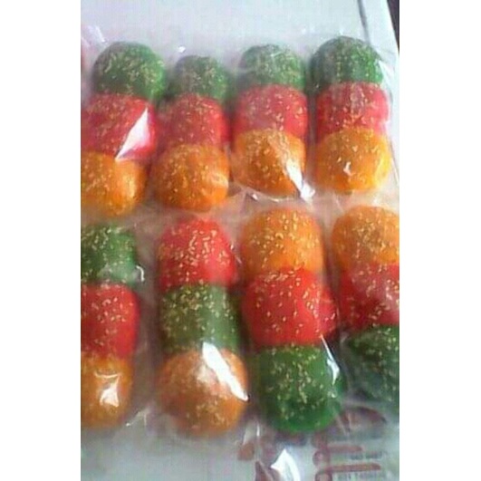 

Hotdog Rainbow PeLangi (isi 10) 3Warna jadi 1