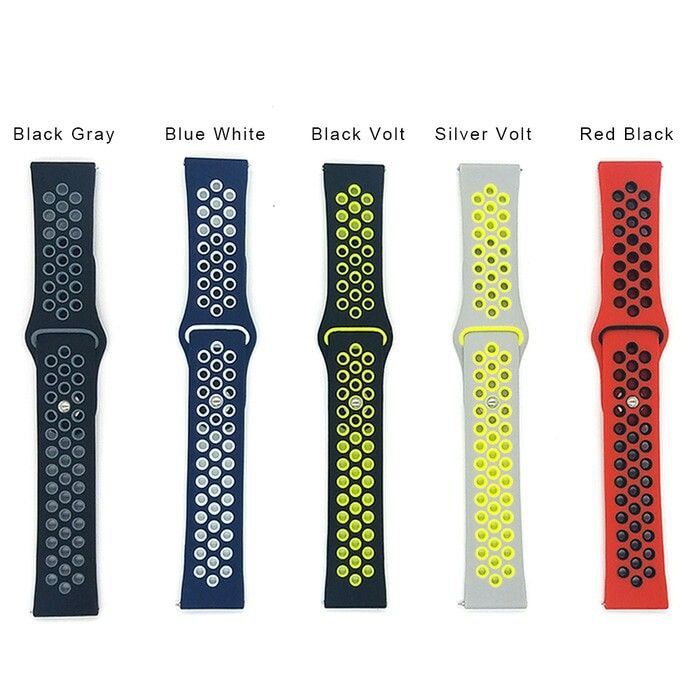 Volt Silicone Strap 22mm for SAMSUNG WATCH, XIAOMI, HUAWEI, ASUS, MOTO