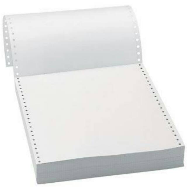 

Kertas Continuous Form 1 Rangkap/1 Ply Ukuran A4/A4:2 Isi 200set Tebal Kertas 60 gram Putih Termurah