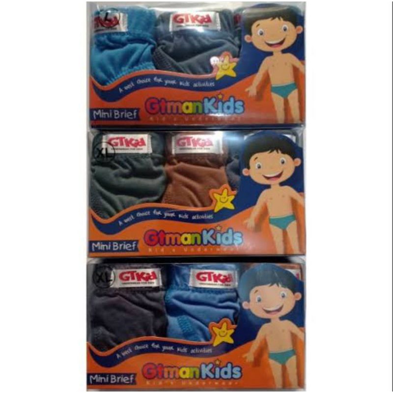 GT.MAN KIDS (CELANA DALAM ISI 3) GMM-KIDS