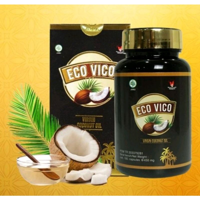 Eco Vico PT BEST | Minyak Kelapa Kapsul | Suplemen Kesehatan