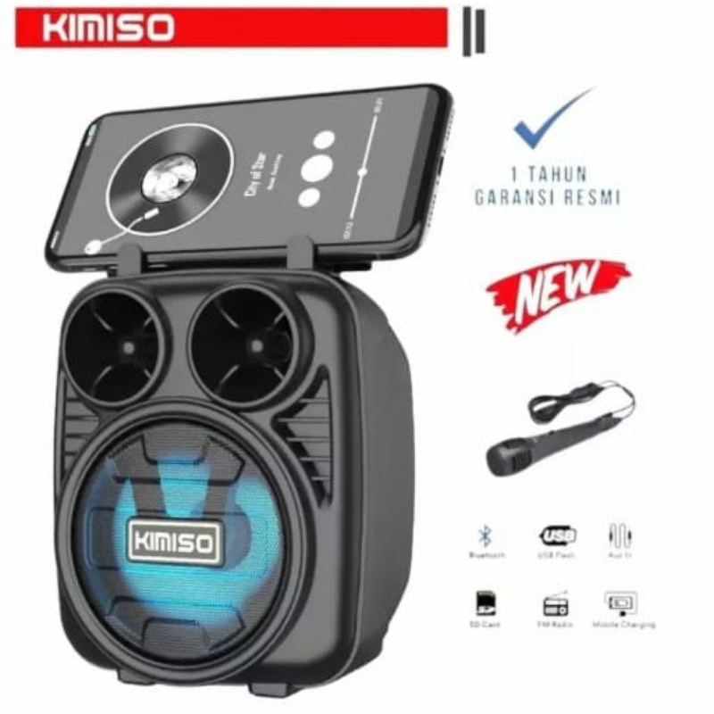 Speaker bluetooth MH-38BT Gratis Mic karaoke player