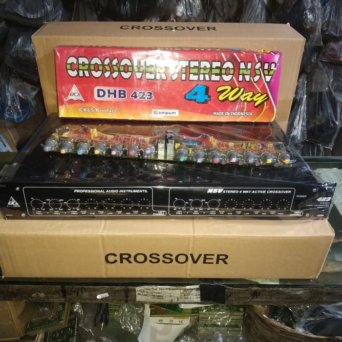 Box plus kit crossover 4way CKJ DHB 423 / paket crossover ckj dhb 423