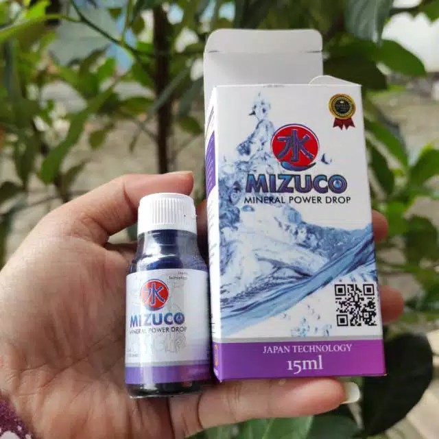 Original Mizuco Obat Tetes Herbal Alami / Mineral Alkaline Power Drop Mizuco / Original Bpom /