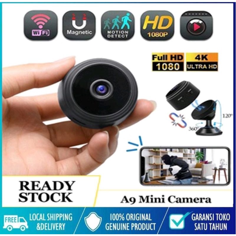PROMO MINI CCTV KAMERA Wifi HD 1080P KAMERA PINTAR BENTUK MINI