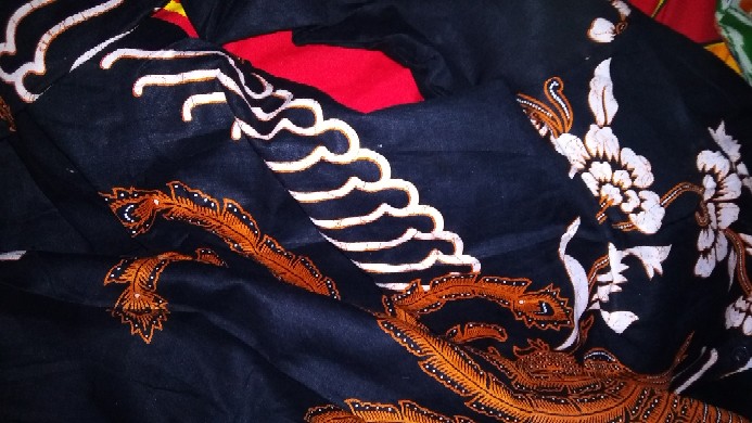 Dt Collection - Seragam Kantor Kemeja Batik Kerja Pria Motif Santika Cendrawasih