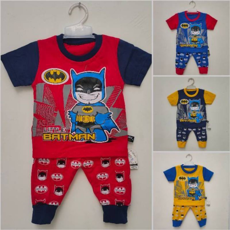 BATMAN Setelan baju celana panjang joger anak bayi