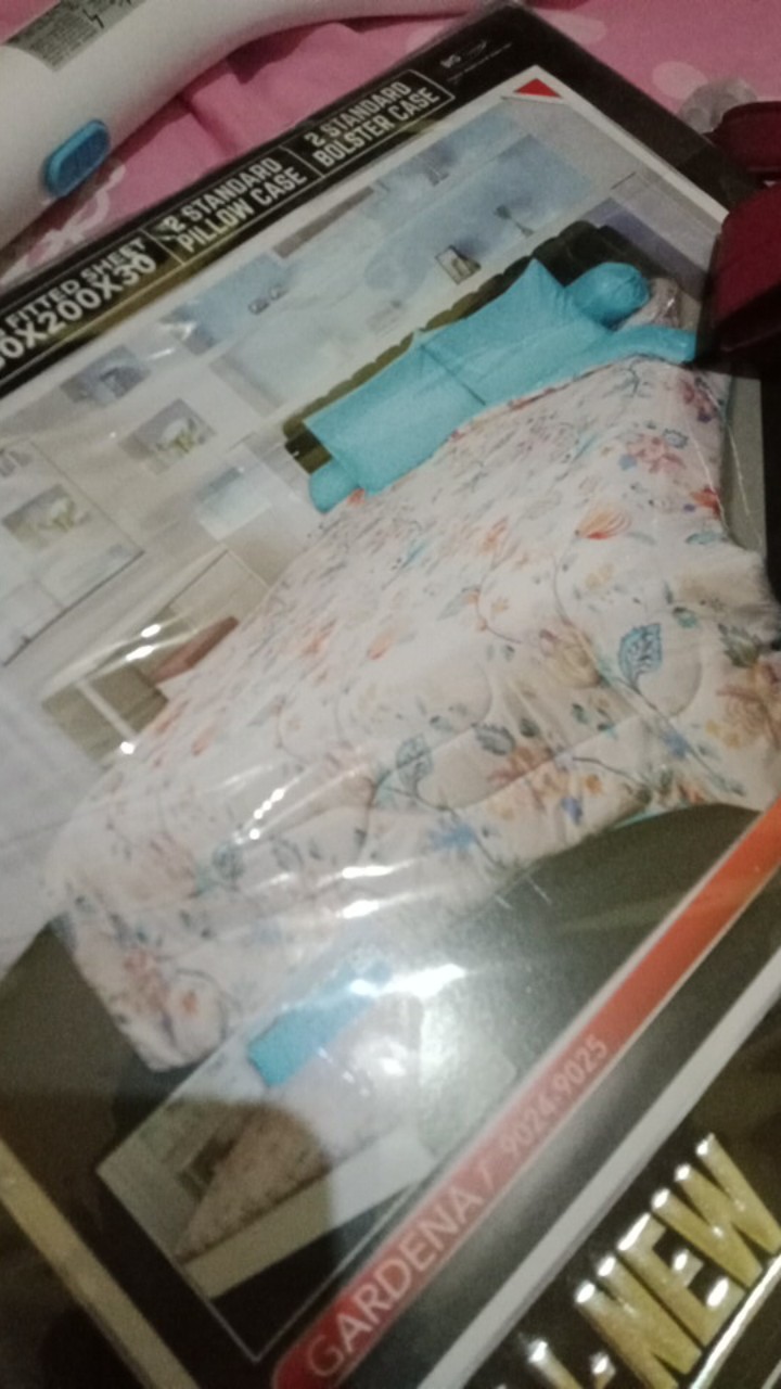 Sprei My Love Ukuran 180x200 King Size All New Tinggi 30cm Katun Motif