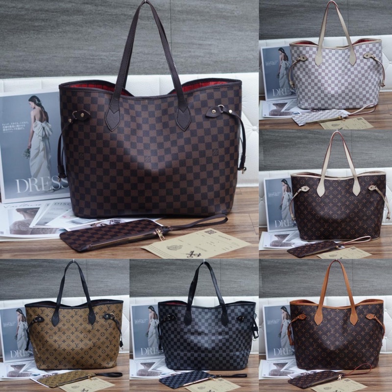 Lv Neverfull SIZE XL (free bill, cover pouch) uk.38x30