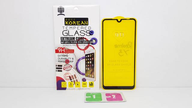 KOREAN Tempered Glass Redmi Y3 6.26&quot; FULL SCREEN TG 5D 9D Xiaomi Redmi Y3 FULL LAYAR FULL GLUE