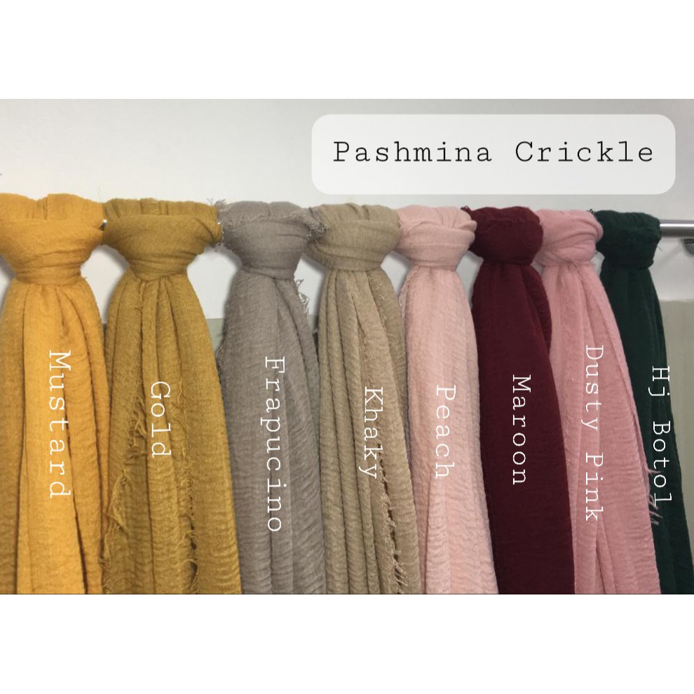 Pashmina Crinkle Shawl-2