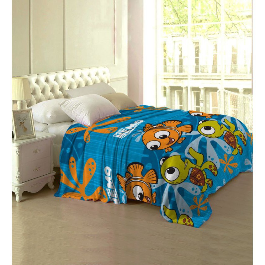 WW Selimut Lady Rose 160 FINDING NEMO DORRY 160x200 ladyrose bulu halus