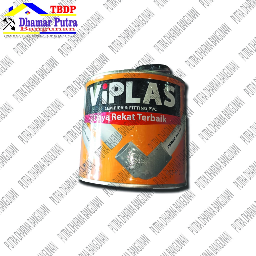 Lem Paralon VIPLAS 360 gr Kaleng / Lem Pipa Paralon VIPLAS