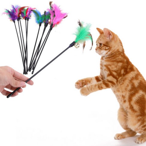 MAINAN TONGKAT BULU KUCING – TONGKAT BULU KERINCING – MAINAN BULU LONCENG BESAR MAINAN BULU KUCING