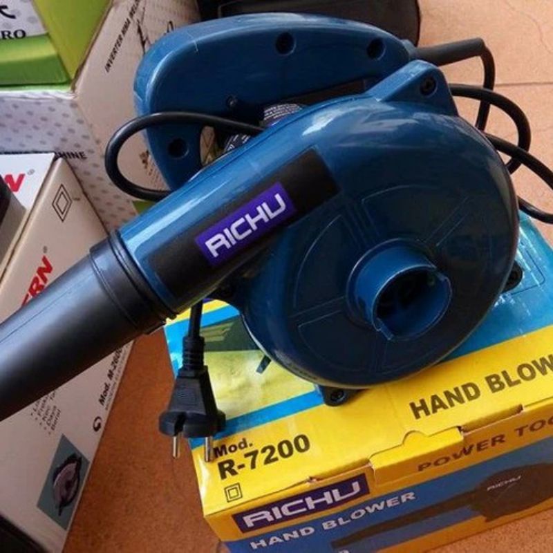 RICHU Hand Blower Mesin Blower Angin high Speed Mesin Blower Pengering Anjing Kucing Pet Komputer