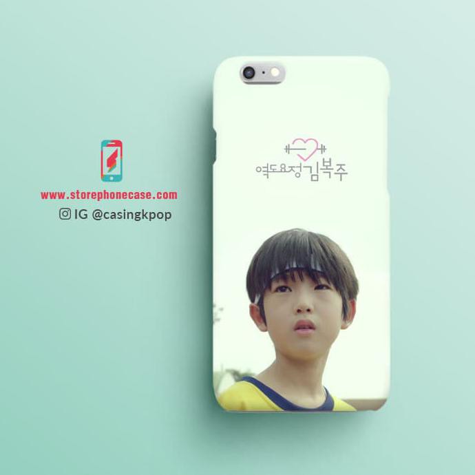 HANDPHONE ACCESORIES CASING HANDPHONE TRANSPARANT KPOP WEIGHTLIFTING FAIRY KIM BOK-JOO KIDS