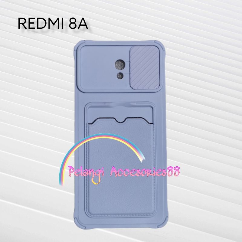 CASE REDMI 8A SOFTCASE SLEDING WARNA WARNI