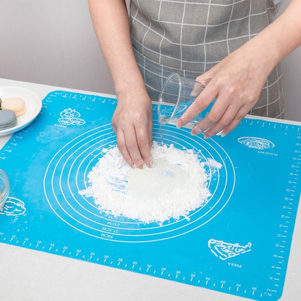 Sgmshop Alas adonan kue Silicone Mat Alas Silikon Super Jumbo Mat Pastry Scale