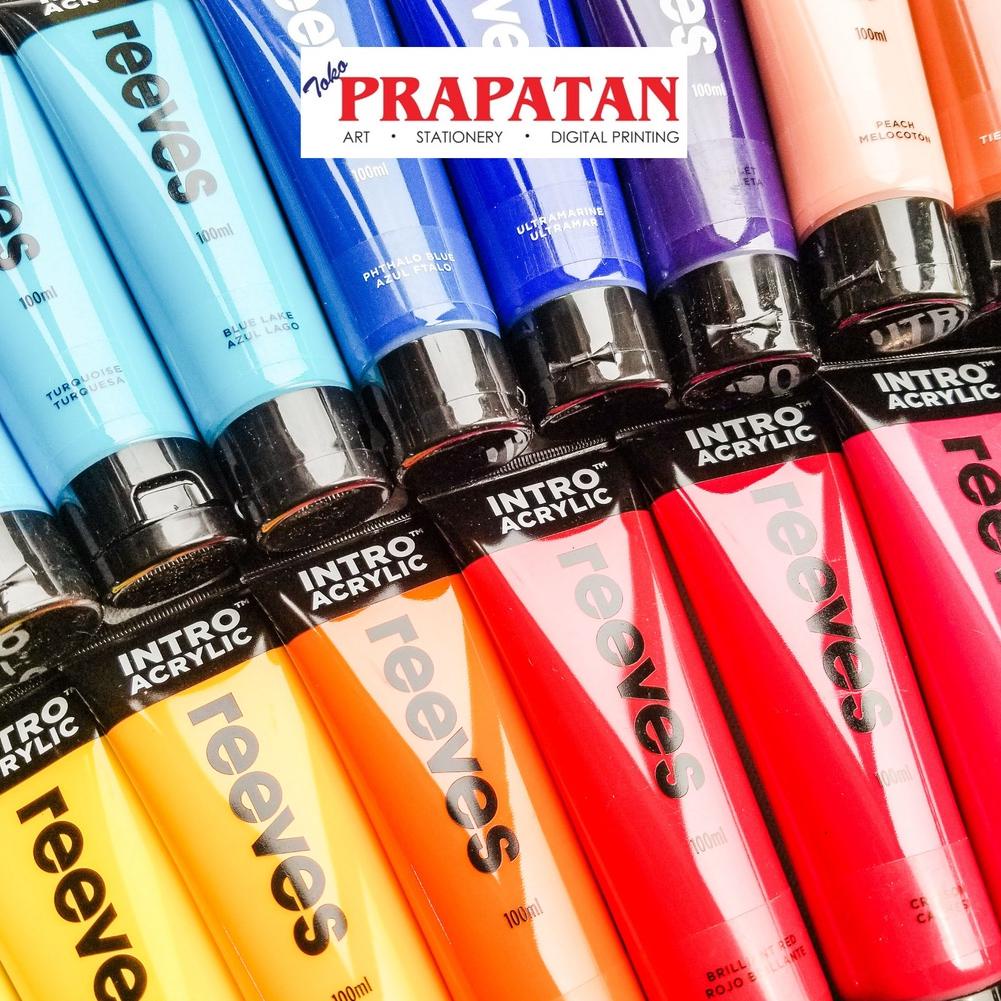 

[PRODUK 8PBHO] Reeves Intro Acrylic 100ml / Cat Akrilik HBB