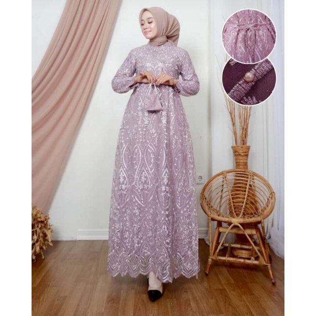 GAMIS TILE RATU | GAMIS | GAMIS TILE | GAMIS PESTA MEWAH | DRESS PESTA | GAMIS KEBAYA | GAMIS BRUKAT | GAMIS MODERN | GAMIS KONDANGAN | BY NONA